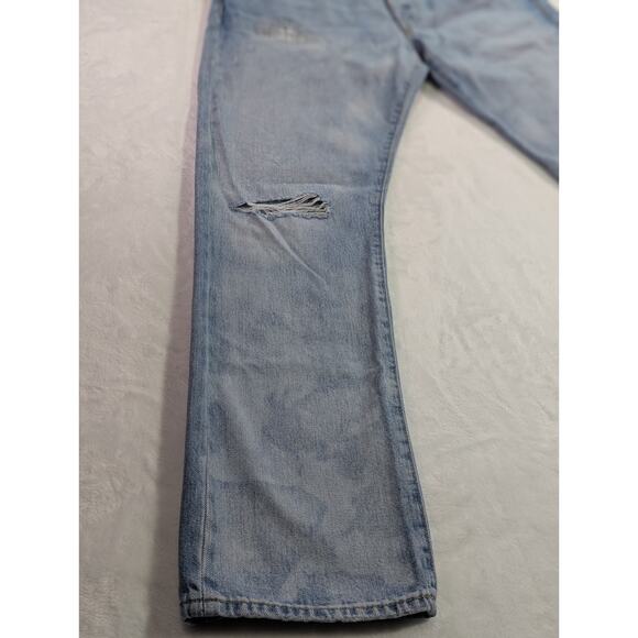 The Varick Slim Straight Button Fly Distressed 32W x 30L by Polo Ralph Lauren - Picture 4 of 16